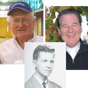 Tad Shaw, Bob Miller '54, and Steve Frazier