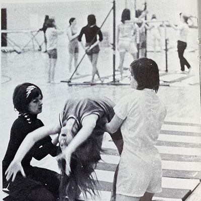 1970-71 Girls' Gymnastics Team
