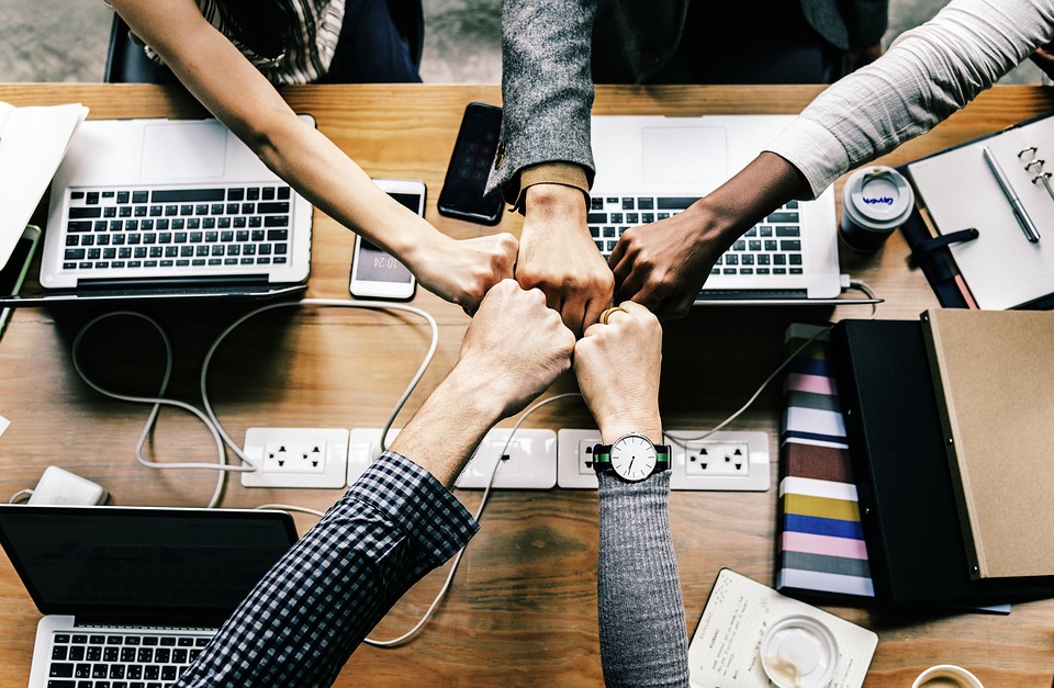 working together with technology