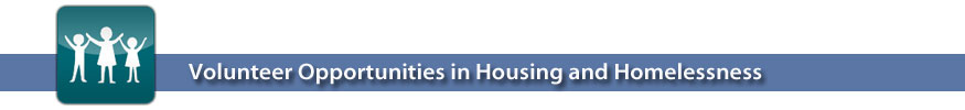 Volunteer Opportunities for Helping Others in Housing and Homelessness