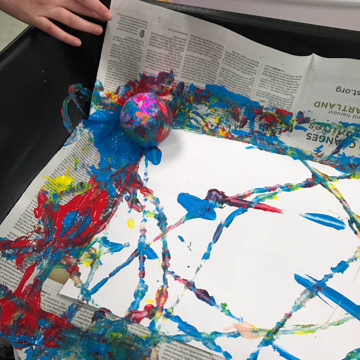 6th Grade Pollack Sphero Art