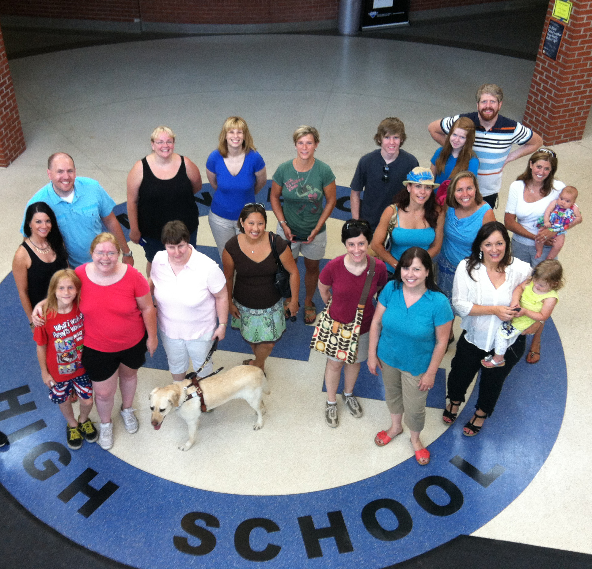 Touring MHS at the last reunion