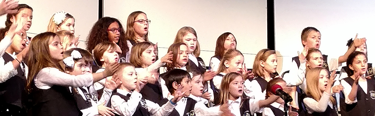 Elementary Choir Students